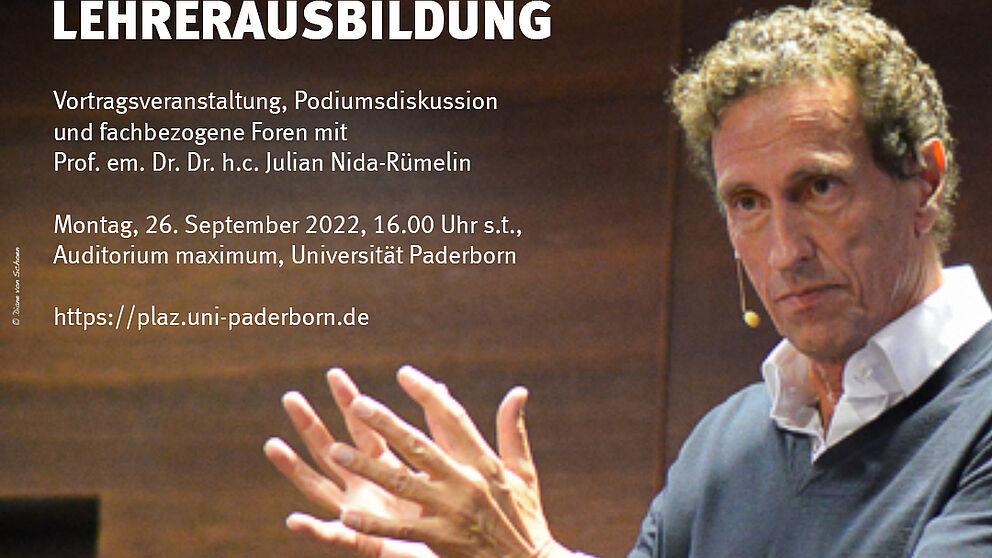 Das Bild zeigt das Plakat zur Veranstaltung