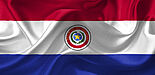 Das Bild zeigt die Flagge von Paraguay
